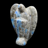 Lapis Lazuli Guardian Angel 47*22*77mm 108g in sunlight - Rocks and Things Store