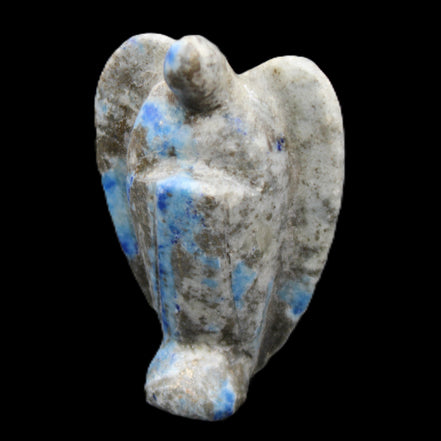Lapis Lazuli Guardian Angel 47*22*77mm 108g in sunlight - Rocks and Things Store