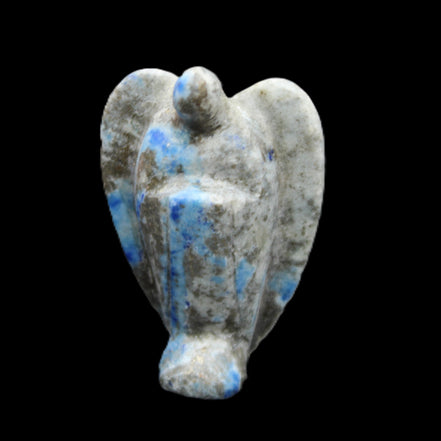 Lapis Lazuli Guardian Angel 47*22*77mm 108g in sunlight - Rocks and Things Store