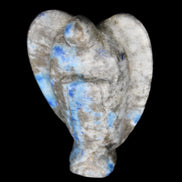 Lapis Lazuli Guardian Angel 47*22*77mm 108g in sunlight - Rocks and Things Store