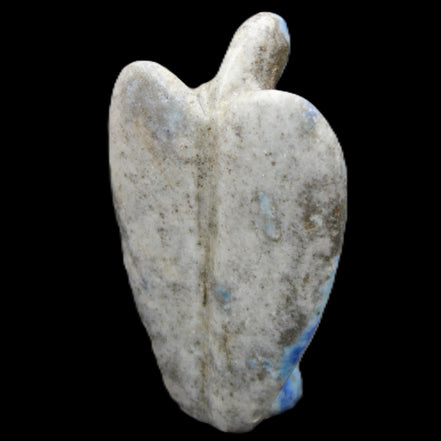 Lapis Lazuli Guardian Angel 47*22*77mm 108g in sunlight - Rocks and Things Store