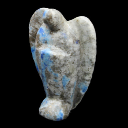 Lapis Lazuli Guardian Angel 47*22*77mm 108g in sunlight - Rocks and Things Store