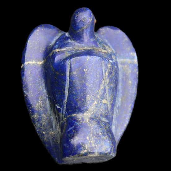 Lapis Lazuli Guardian Angel 41*21*52mm 59g in sunlight - Rocks and Things Store