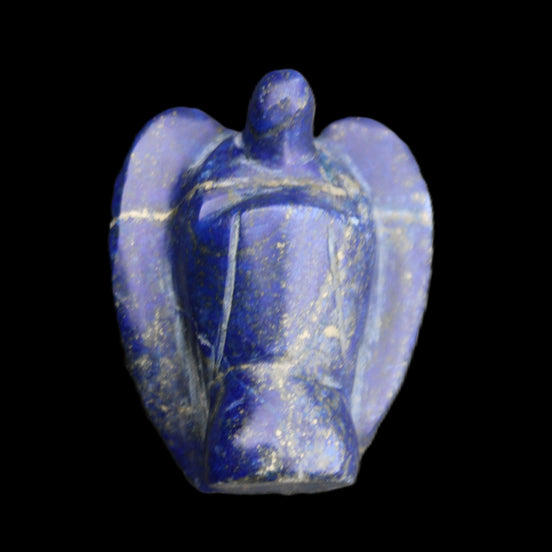 Lapis Lazuli Guardian Angel 41*21*52mm 59g in sunlight - Rocks and Things Store