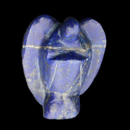 Lapis Lazuli Guardian Angel 41*21*52mm 59g in sunlight - Rocks and Things Store