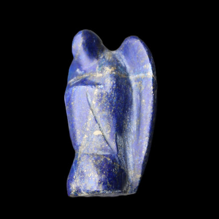 Lapis Lazuli Guardian Angel 41*21*52mm 59g in sunlight - Rocks and Things Store