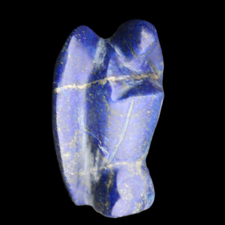 Lapis Lazuli Guardian Angel 41*21*52mm 59g in sunlight - Rocks and Things Store