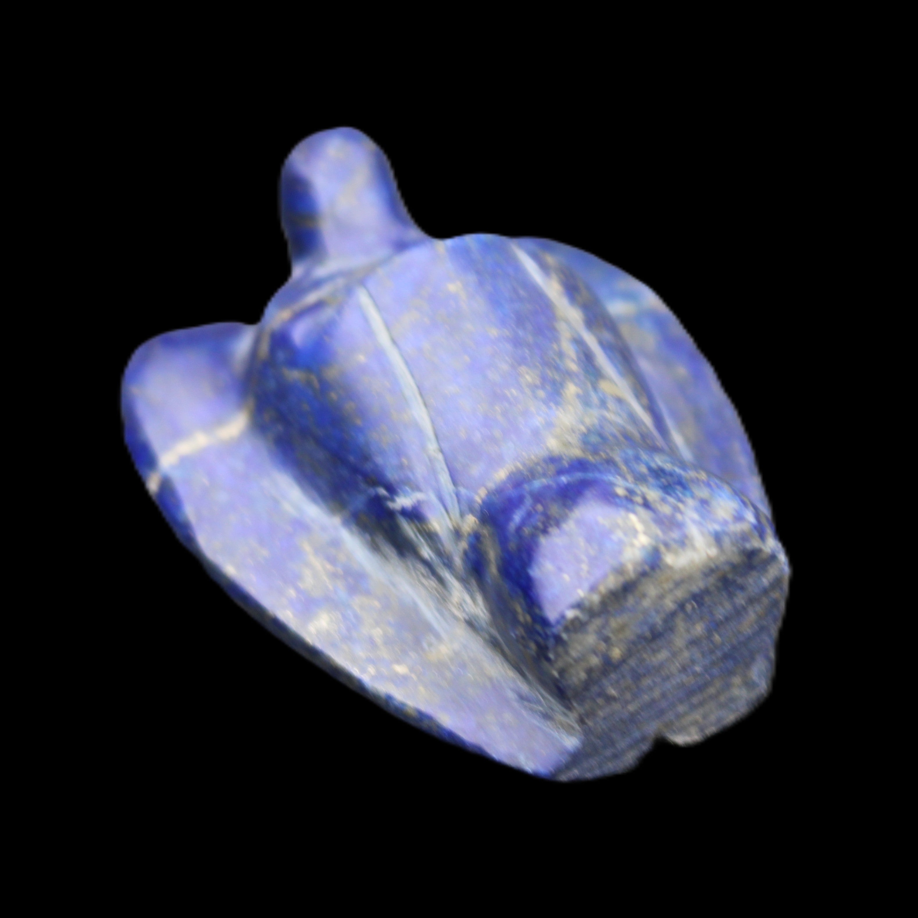 Lapis Lazuli Guardian Angel 41*21*52mm 59g in sunlight - Rocks and Things Store
