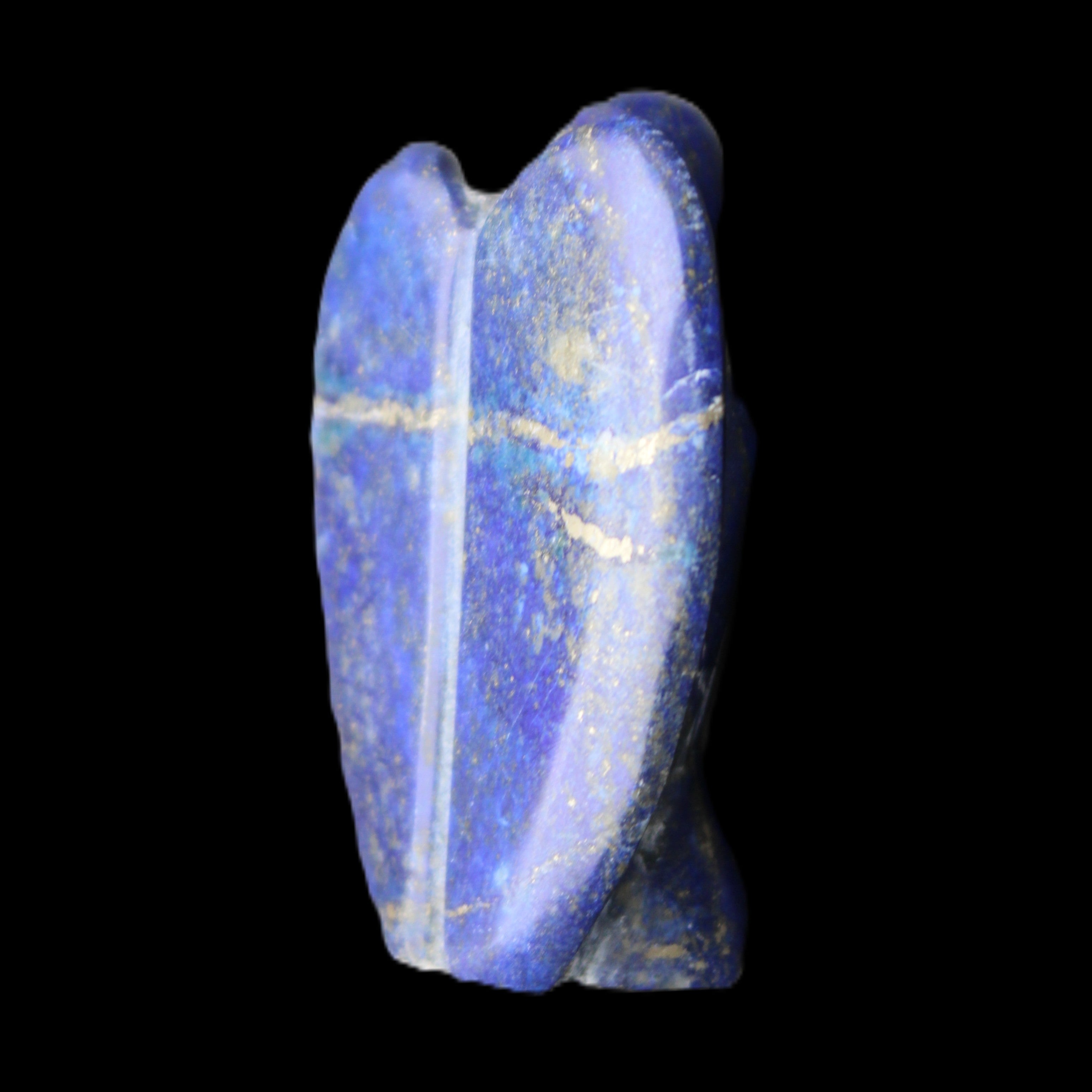 Lapis Lazuli Guardian Angel 41*21*52mm 59g in sunlight - Rocks and Things Store