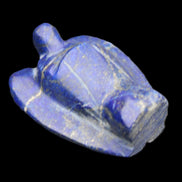 Lapis Lazuli Guardian Angel 41*21*52mm 59g in sunlight - Rocks and Things Store
