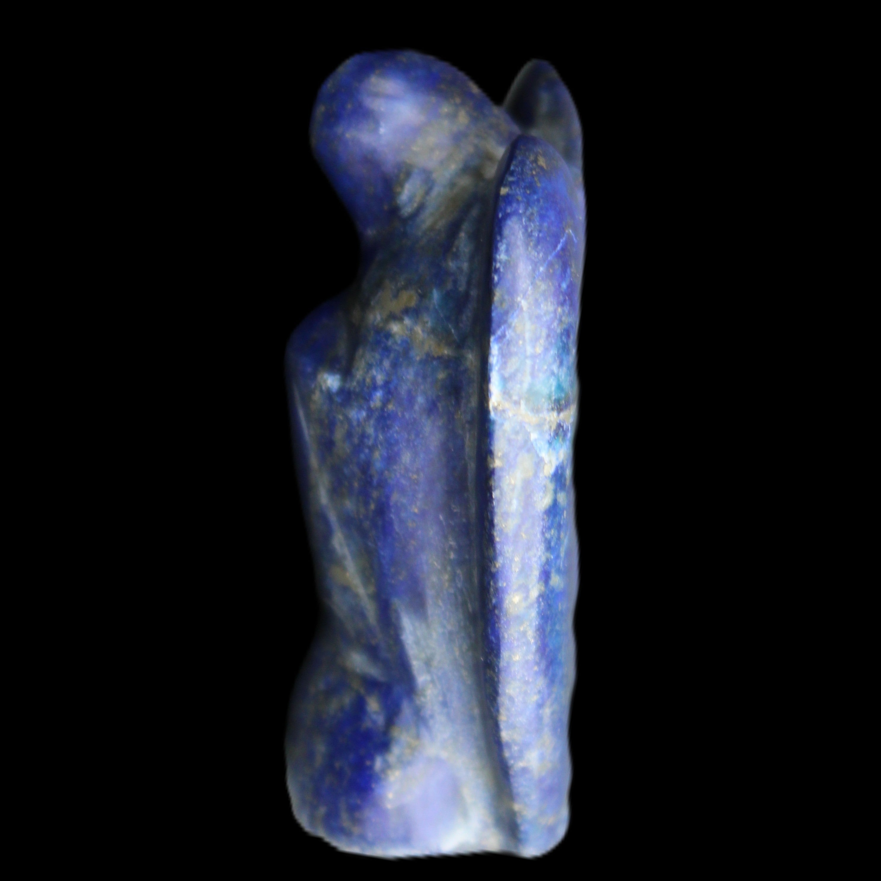 Lapis Lazuli Guardian Angel 41*21*52mm 59g in sunlight - Rocks and Things Store