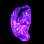 Lapis Lazuli Guardian Angel 30*21*44mm 46g in UV light - Rocks and Things Store