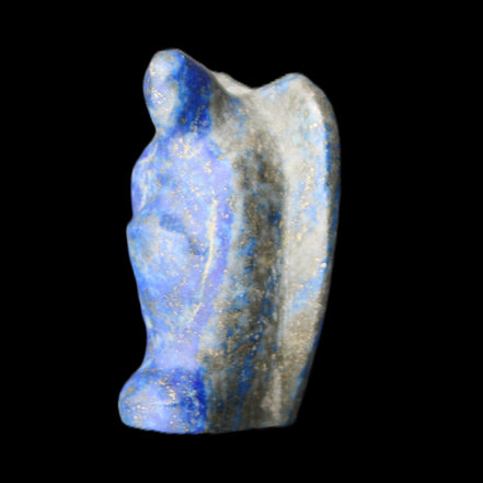 Lapis Lazuli Guardian Angel 30*21*44mm 46g in sunlight - Rocks and Things Store