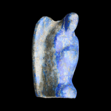 Lapis Lazuli Guardian Angel 30*21*44mm 46g in sunlight - Rocks and Things Store
