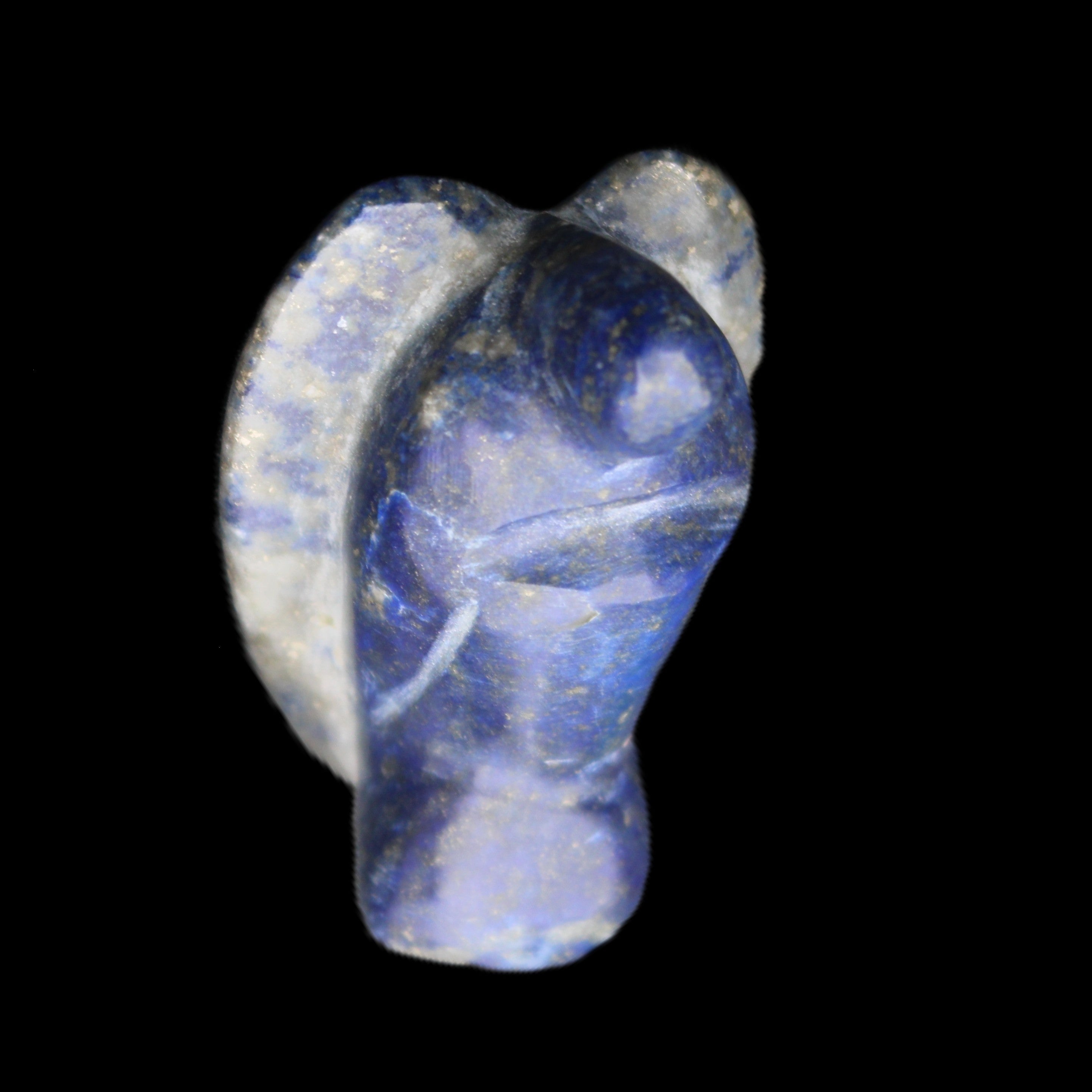 Lapis Lazuli Guardian Angel 30*21*44mm 46g in sunlight - Rocks and Things Store
