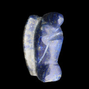 Lapis Lazuli Guardian Angel 30*21*44mm 46g in sunlight - Rocks and Things Store