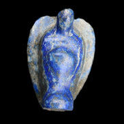 Lapis Lazuli Guardian Angel 30*21*44mm 46g in sunlight - Rocks and Things Store