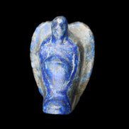 Lapis Lazuli Guardian Angel 30*21*44mm 46g in sunlight - Rocks and Things Store