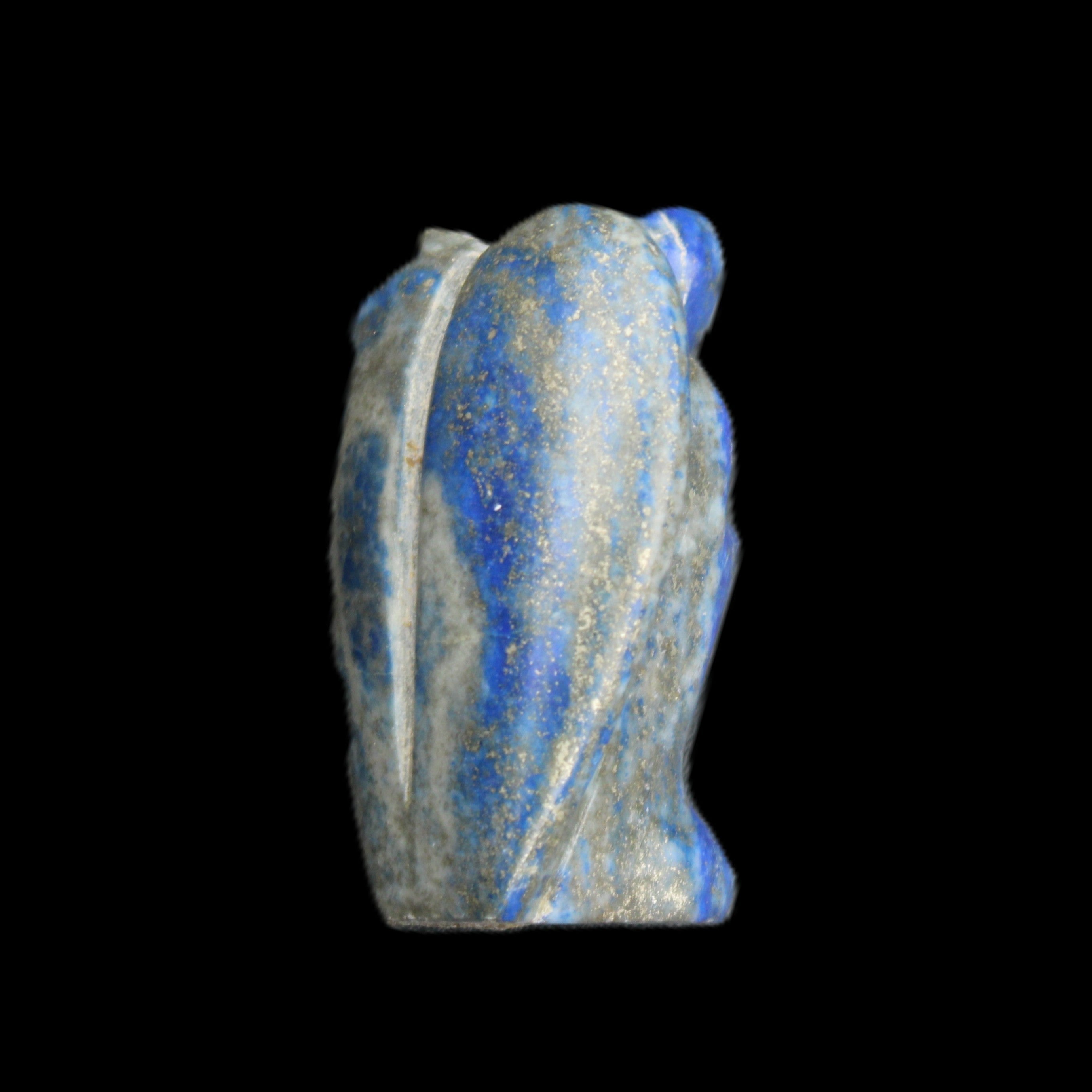 Lapis Lazuli Guardian Angel 30*21*44mm 46g in sunlight - Rocks and Things Store