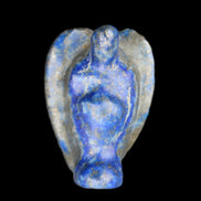 Lapis Lazuli Guardian Angel 30*21*44mm 46g in sunlight - Rocks and Things Store