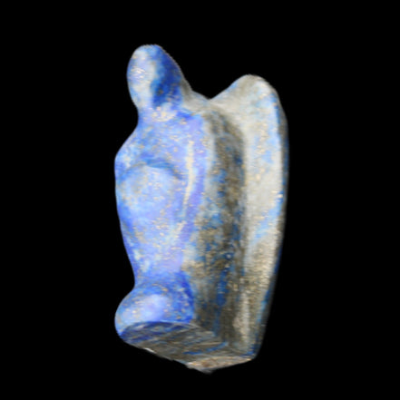 Lapis Lazuli Guardian Angel 30*21*44mm 46g in sunlight - Rocks and Things Store