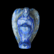 Lapis Lazuli Guardian Angel 30*21*44mm 46g in sunlight - Rocks and Things Store