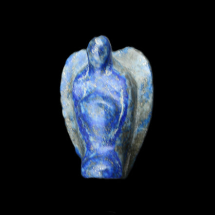 Lapis Lazuli Guardian Angel 30*21*44mm 46g in sunlight - Rocks and Things Store