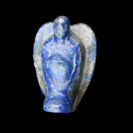 Lapis Lazuli Guardian Angel 30*21*44mm 46g in sunlight - Rocks and Things Store