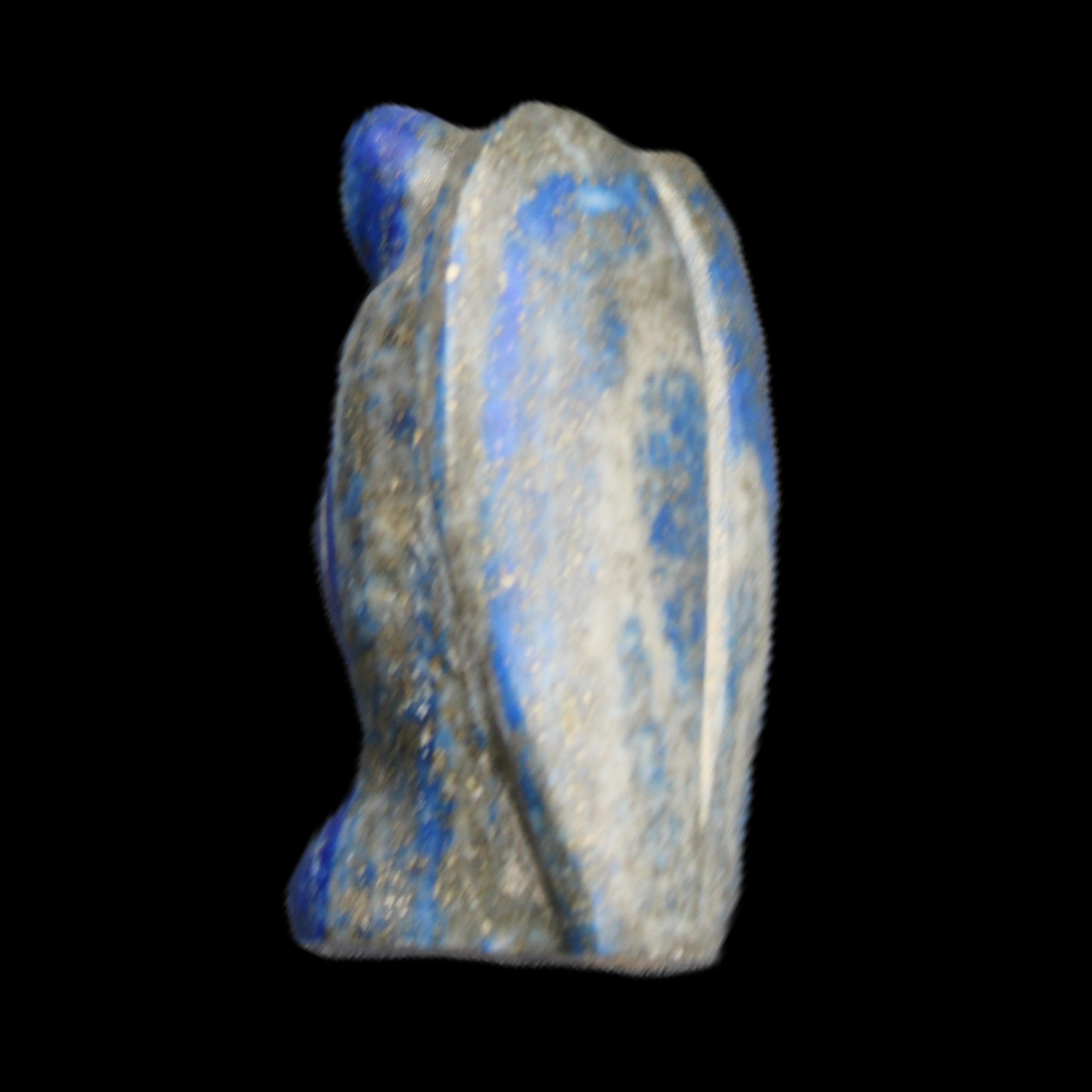 Lapis Lazuli Guardian Angel 30*21*44mm 46g in sunlight - Rocks and Things Store