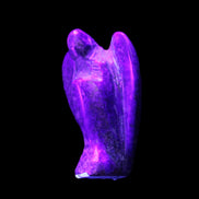 Lapis Lazuli Guardian Angel 30*16*45mm 31g in UV light - Rocks and Things Store
