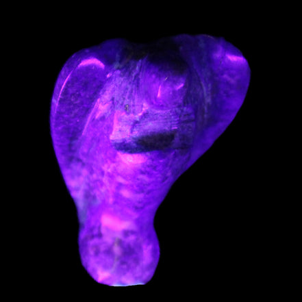Lapis Lazuli Guardian Angel 30*16*45mm 31g in UV light - Rocks and Things Store