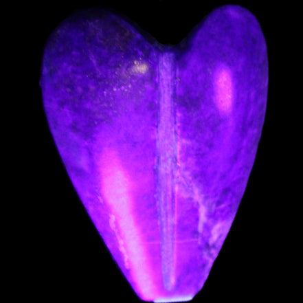 Lapis Lazuli Guardian Angel 30*16*45mm 31g in UV light - Rocks and Things Store