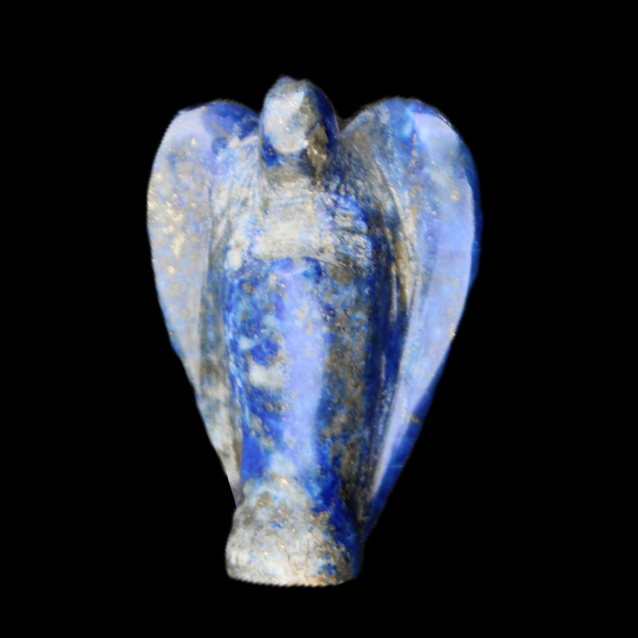Lapis Lazuli Guardian Angel 30*16*45mm 31g in sunlight - Rocks and Things Store