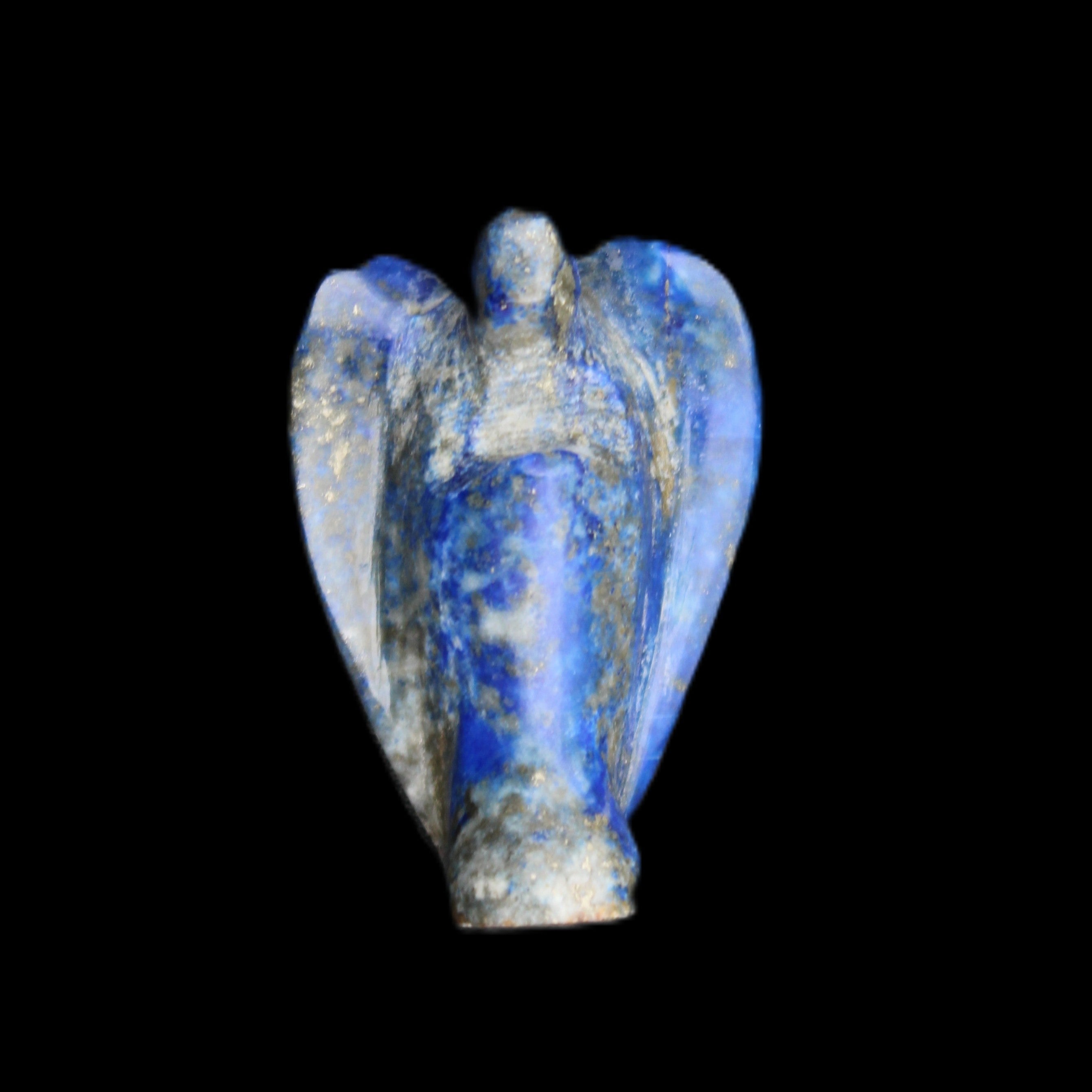 Lapis Lazuli Guardian Angel 30*16*45mm 31g in sunlight - Rocks and Things Store
