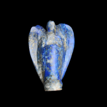 Lapis Lazuli Guardian Angel 30*16*45mm 31g in sunlight - Rocks and Things Store