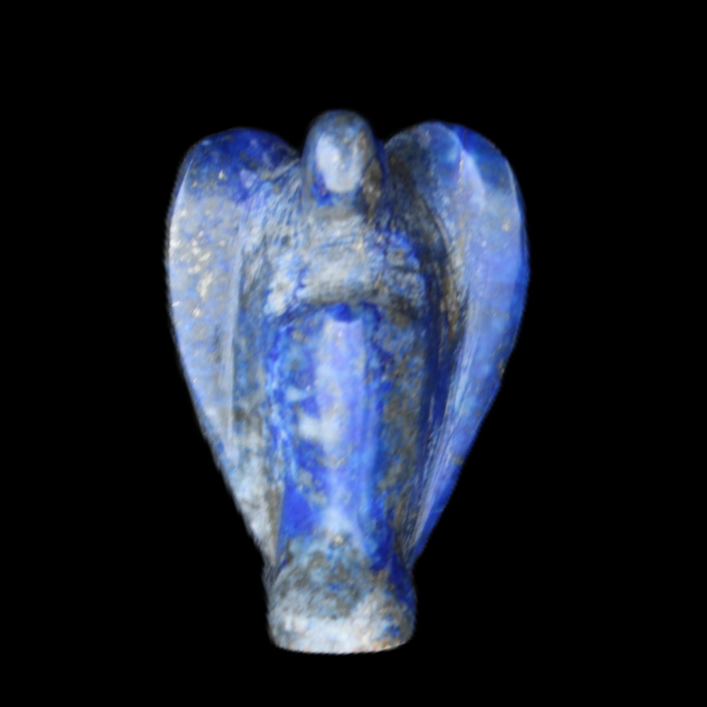Lapis Lazuli Guardian Angel 30*16*45mm 31g in sunlight - Rocks and Things Store