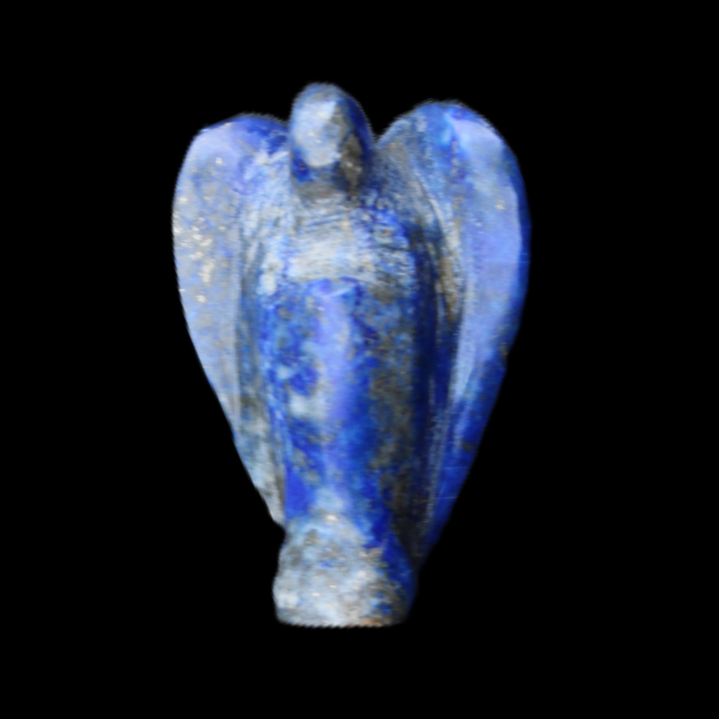 Lapis Lazuli Guardian Angel 30*16*45mm 31g in sunlight - Rocks and Things Store