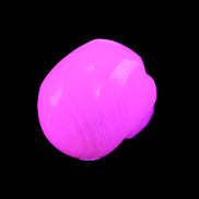 Mangano Calcite skull 24*38*32mm 48g in UV light - Rocks and Things Store