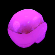 Mangano Calcite skull 38*55*48mm 167g in UV light - Rocks and Things Store