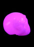 Mangano Calcite skull 32*45*38mm 87g in UV light - Rocks and Things Store
