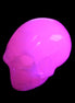 Mangano Calcite skull 30*47*35mm 81g in UV light - Rocks and Things Store