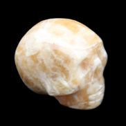 Honeycomb Calcite skull from Pakistan 28*38*34mm 62g in sunlight - Rocks and Things Store