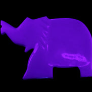White Jade hand-carved Fish platter 146*103*21mm 500g in UV light - Rocks and Things Store