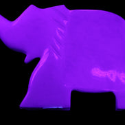 White Jade hand-carved Fish platter 146*103*21mm 500g in UV light - Rocks and Things Store