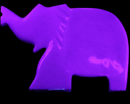 White Jade hand-carved Fish platter 146*103*21mm 500g in UV light - Rocks and Things Store