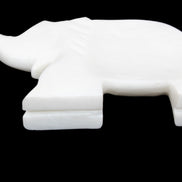 White Jade hand-carved Fish platter 146*103*21mm 500g in sunlight - Rocks and Things Store