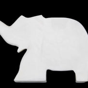 White Jade hand-carved Fish platter 146*103*21mm 500g in sunlight - Rocks and Things Store