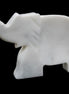 White Jade hand-carved Elephant platter 150*105*26mm 509g in sunlight - Rocks and Things Store