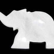 White Jade hand-carved Elephant platter 152*102*21mm 419g in sunlight - Rocks and Things Store