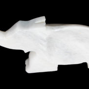 White Jade hand-carved Elephant platter 152*102*21mm 419g in sunlight - Rocks and Things Store